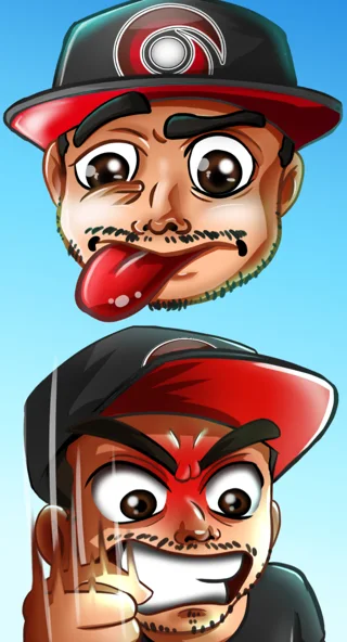 Illustrations et emotes réalisées par DamDSN
