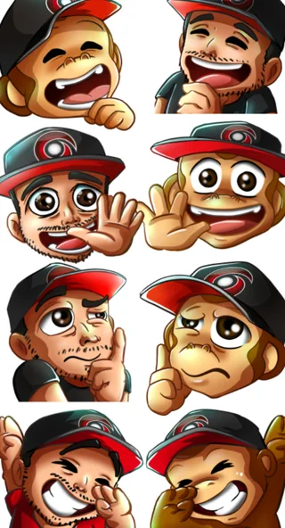 Illustrations et emotes réalisées par DamDSN