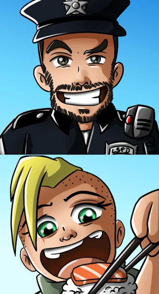 Illustrations et emotes réalisées par DamDSN
